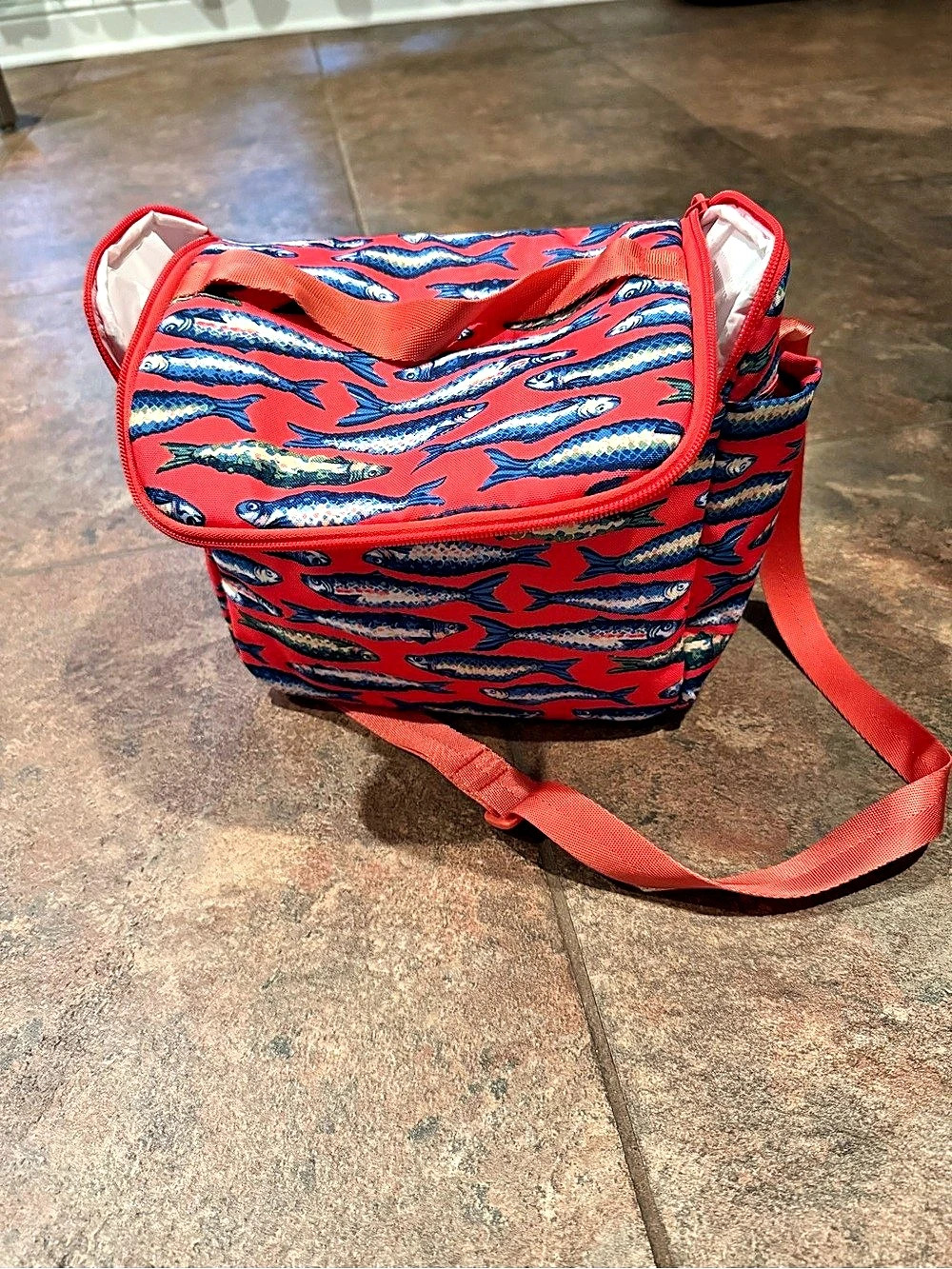 Vera Bradley Lunch Bag Fish Print